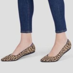 Rothy's The Point retired animal print shoes